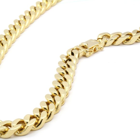 14k Jesus Huge Pendant 30" 10mm Necklace - Picture 4 of 5